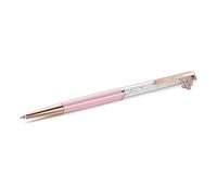Swarovski Bolígrafo Crystalline, Osito, Rosa, Lacado rosa, baño tono oro rosa