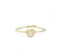 Swarovski Brazalete Generation para Mujer, Baño Tono Oro, con Cristales Blancos Clásicos, Cierre Ajustable