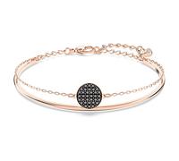 Brazalete Sublima, Gris, Baño tono oro rosa OS