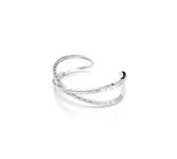 Swarovski Brazalete Hyperbola, Símbolo del infinito, Blanco, Baño de rodio, S
