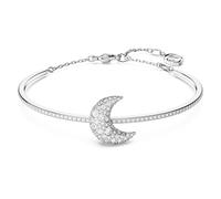 Swarovski Brazalete Luna, con Cristales Blancos Swarovski, Baño de Rodio, M