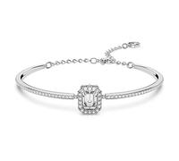 Swarovski Brazalete Millenia para Mujer, Cristales Transparentes, en Baño de Rodio, Colección Millenia de Swarovski