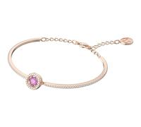 Brazalete Una, Talla redonda, Morado, Baño tono oro rosa OS