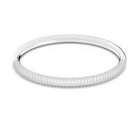 Swarovski Brazalete Stone, Blanco, Baño de rodio