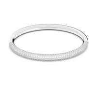 Swarovski Brazalete Stone, Blanco, Baño de rodio