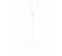 SWAROVSKI Cadena corporal de cristal X SKIMS Body Jewellery, talla única, Cristal, No es una piedra preciosa