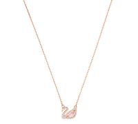 Swarovski Cadena 'Dazzling Swan' oro rosa / rosa / blanco One Size oro rosa / rosa / blanco