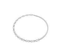Swarovski Cadena 'MATRIX' plata / transparente One Size EUR