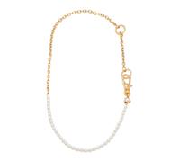 Swarovski Collar Idyllia – Perla de cristal blanca – Baño tono oro