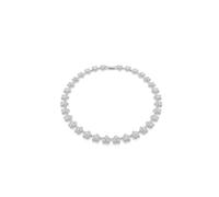 Swarovski Cadena plata / transparente One Size EUR