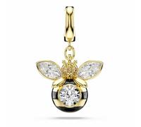 Swarovski Charm Idyllia, Tallas mixtas, Abeja, Multicolor, Baño tono oro