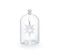 SWAROVSKI Christmas Ornament 125th Anniversary Engraved Annual Edition 2020 Glass Jar & Star Set