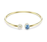 Swarovski Chroma Brazalete, Tallas Mixtas, Multicolor, Acabado En Oro De 18 Quilates