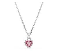 Swarovski Chroma Colgante, Tallas Mixtas, Rosa, Baño De Rodio