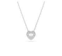 Swarovski Cadena plata / transparente, Talla One Size