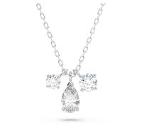 Swarovski Colgante Attract, Tallas mixtas, Racimo, Blanco, Baño de rodio