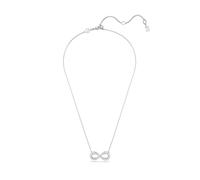 Colgante Hyperbola, Símbolo del infinito, Blanco, Baño de rodio OS