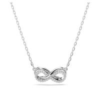 Swarovski Colgante Hyperbola, Pavé, Símbolo del infinito, Blanco, Baño de rodio