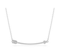 Swarovski Colgante Idyllia, Flecha, Blanco, Baño de rodio, Tallas mixtas