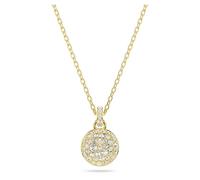 Swarovski Colgante Meteora, Blanco, Baño tono oro