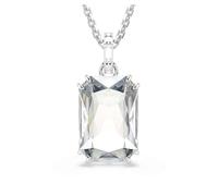 Swarovski Colgante Millenia, corte octágono, blanco, chapado en rodio