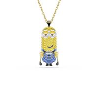 Swarovski Colgante Minions Kevin, Pavé, Multicolor, Baño tono oro