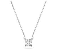 Swarovski Collar Attract, blanco, Baño de Rodio