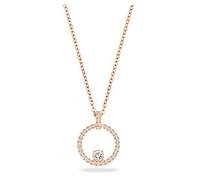 Swarovski Cadena oro rosa / blanco, Talla One Size