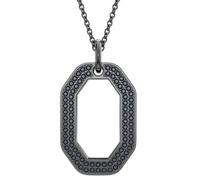 Swarovski - Collar con Colgante Dextera Octágono Negro 5651703 - Accessories - unisex - Negro - ONE SIZE -