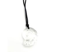 Swarovski Collar de hilo ajustable Waterschool Shell, Large, Vidrio Algodón encerado Cristal