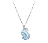 Swarovski Collar de mujer Iconic Swan Chapado en rodio 5680422, M, Chapado en rodio, Swarovski