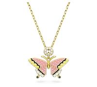 Swarovski Collar Idyllia para mujer, con Cristales Amarillos, Baño Tono Oro, Colección Idyllia de Swarovski