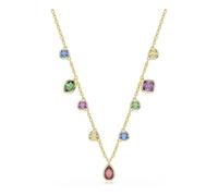 Swarovski Imber Collar, Tallas Mixtas, Multicolor, Acabado En Oro De 18 Quilates