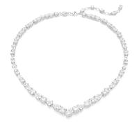 Swarovski Collar Mesmera, Tallas mixtas, Blanco, Baño de rodio