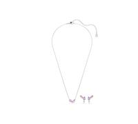 Swarovski Conjunto de joyería lila / rosa / plata One Size lila / rosa / plata
