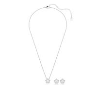 Swarovski Conjunto de joyería plata / transparente / blanco perla One Size plata / transparente / blanco perla