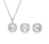 Swarovski Conjunto de joyería 'Una' plata / transparente One Size EUR