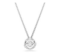 Swarovski Constella Collezione, Taglio rotondo, Pietra danzante, Bianco, Placcato rodio