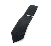 Swarovski Corbata con Clip, Talla única, Lana, Sin Gema