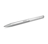 Swarovski Crystalline Ballpoint Pen, Black Ink In A Silver-Tone Octagonal Clear Crystal And Chrome-Plated Casing, From The Crystalline Collection