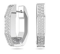 Swarovski Dextera Colección pendientes de aro, forma octagonal