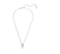 Swarovski Colgante Hyperbola – Blanco, Tallas mixtas, combinación de acabados metálicos