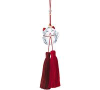 Swarovski - Figura de Gato en ángulo (24 x 3,2 x 2,5 cm), Multicolor Claro