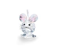 Swarovski Figura Decorativa de ratón, Cristal, Transparente, 7,1 cm