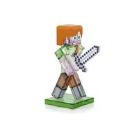 Swarovski Figura Minecraft Alex, Cristales, Metal, Unión Minecraft, Inspirado en la Figura Minecraft Alex y con el Estilo de Bloques de Minecraft, 426 facetas, Multicolor