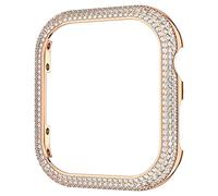 Swarovski Funda para Apple Watch para Mujer, Baño Tono Oro Rosa, Colección Sparkling de Swarovski