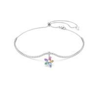 Gargantilla Ariana Grande x Swarovski, Tallas mixtas, Flor, Multicolor, Baño de rodio OS