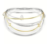 Swarovski Gargantilla Hyperbola, Cristales Cry, Mezcla de chapado, Zirconia