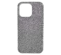 Swarovski High Phone Case, Funda para iPhone 13 Pro, Cristalizada, a Prueba de Golpes, Cristales Plateados, de la Colección High