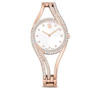 Swarovski Hyperbola Reloj de Pulsera Fabricado en Suiza, Correa de Metal, Tono Oro Rosa, Acabado en Oro Rosa